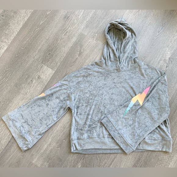 Fantastic Fawn Lightning Bolt Hoodie - Picture 1 of 9